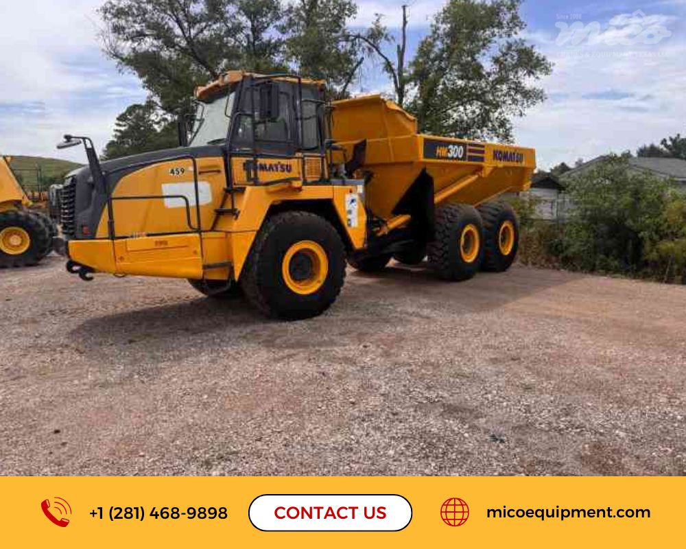 Used KOMATSU Articulated Dump Truck for Sale in HOUSTON, TEXAS